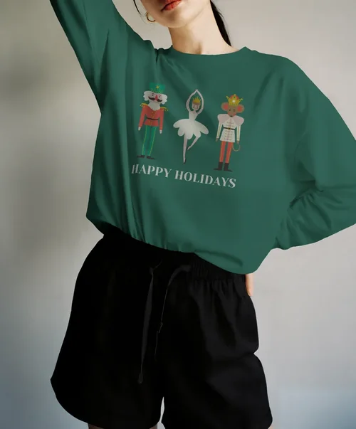 Stylish Sweatshirt Mockup for Fashion Portraits