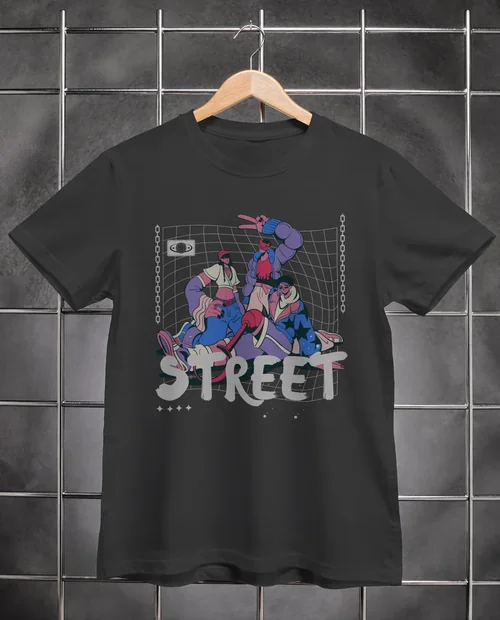 Minimalist T-Shirt Mockup for Fashion Displays