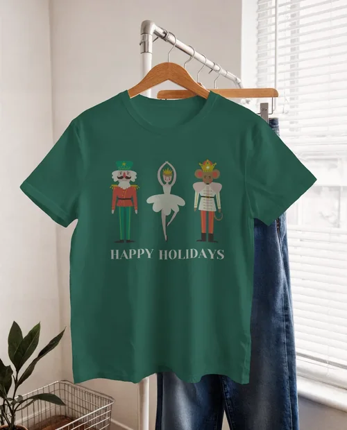 Minimalist T-Shirt Mockup for Cozy Indoor Scenes
