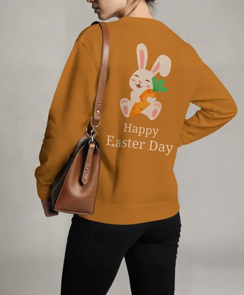 Cozy Oversized Sweatshirt Mockup for Stylish Looks