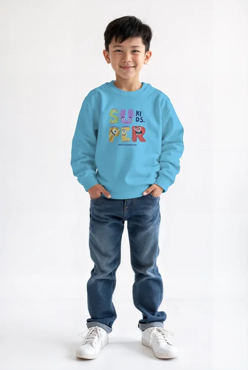 Stylish Sweatshirt Mockup for Young Boys