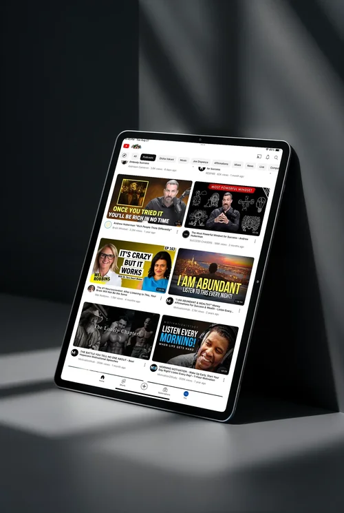 Minimalist iPad Pro Mockup: Sleek Design & Clean Lines