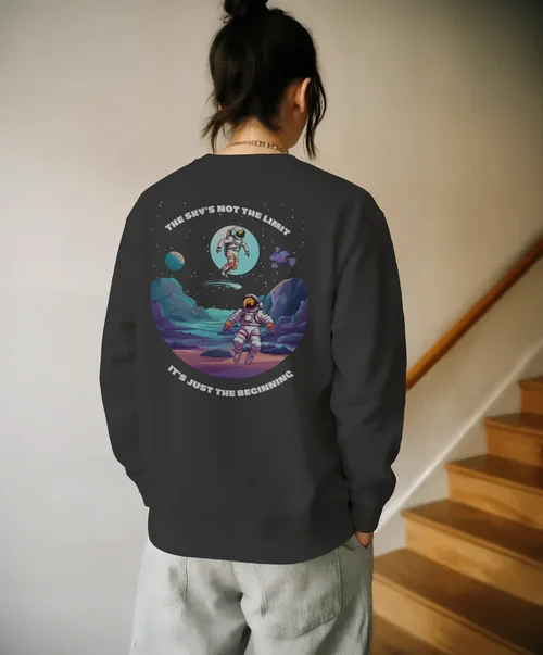 Cozy Sweatshirt Mockup for Casual Elegance