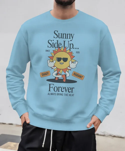 Stylish Mockup of a Casual Sweatshirt for Urban Fashion