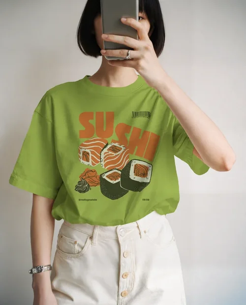 Minimalist T-Shirt Mockup for Modern Aesthetics