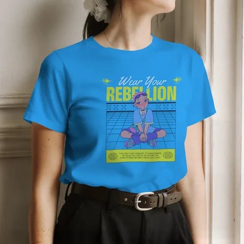 Elegant T-Shirt Mockup in a Sophisticated Setting