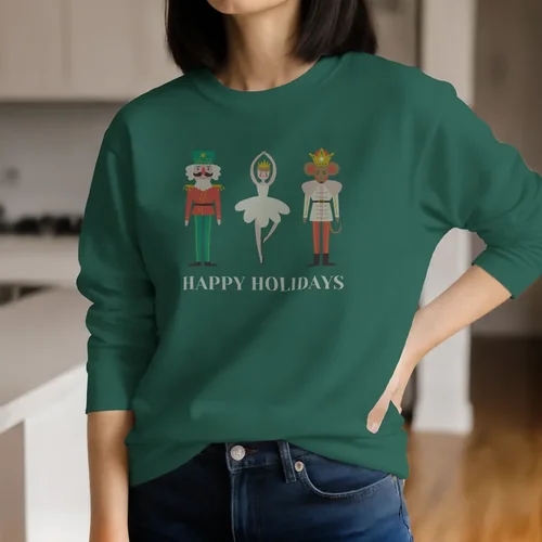Stylish Mockup of a Woman in a Casual Sweatshirt