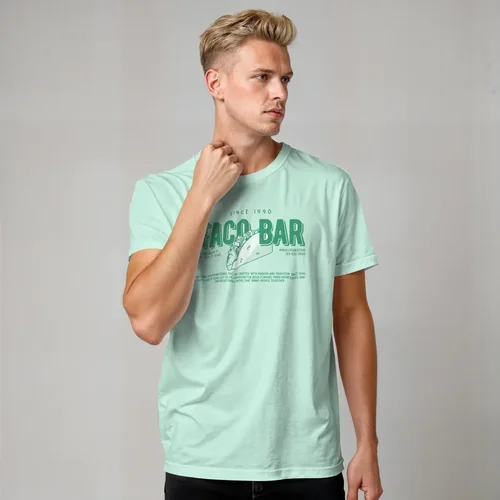 Stylish T-Shirt Mockup with Light Gray Background Colors