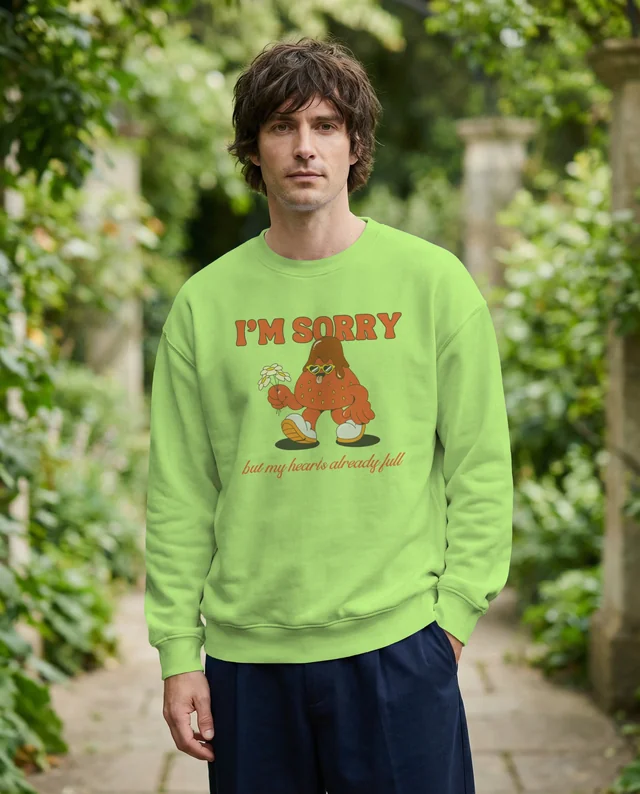 Stylish Mockup of a Young Man in a Sweatshirt