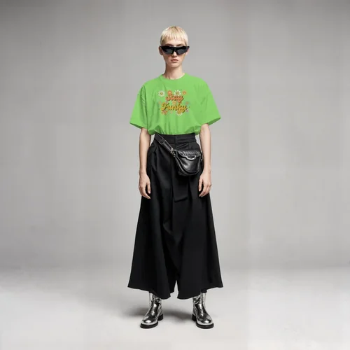 Minimalist Mockup T-Shirt Design with Soft Gray Background