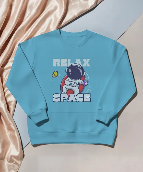 Elegant Sweatshirt Mockup on Soft Textured Background