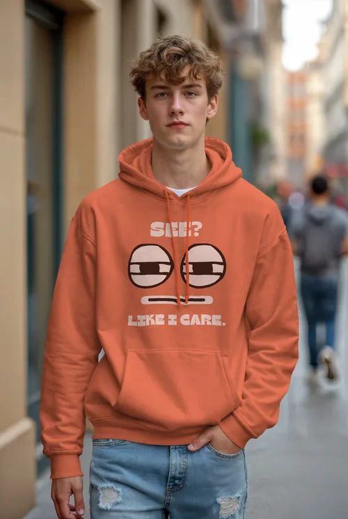 Urban Hoodie Mockup with Soft Background Colors