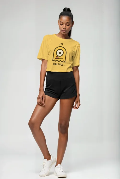 Stylish T-Shirt Mockup with Soft Neutral Background Colors