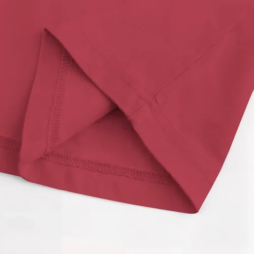 White T-Shirt Mockup with Soft Neutral Background Colors