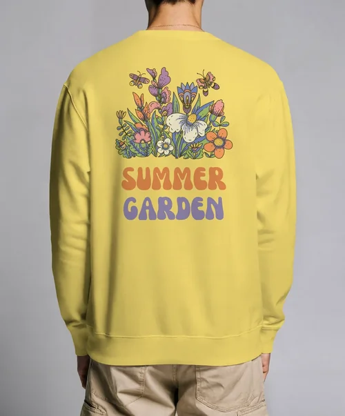 Stylish Mockup of Oversized Sweatshirt for Casual Wear