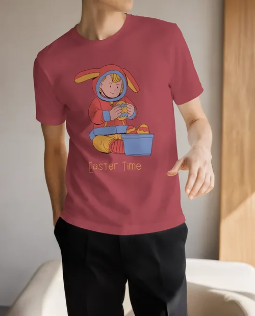 Stylish T-Shirt Mockup for Modern Lifestyle Aesthetics