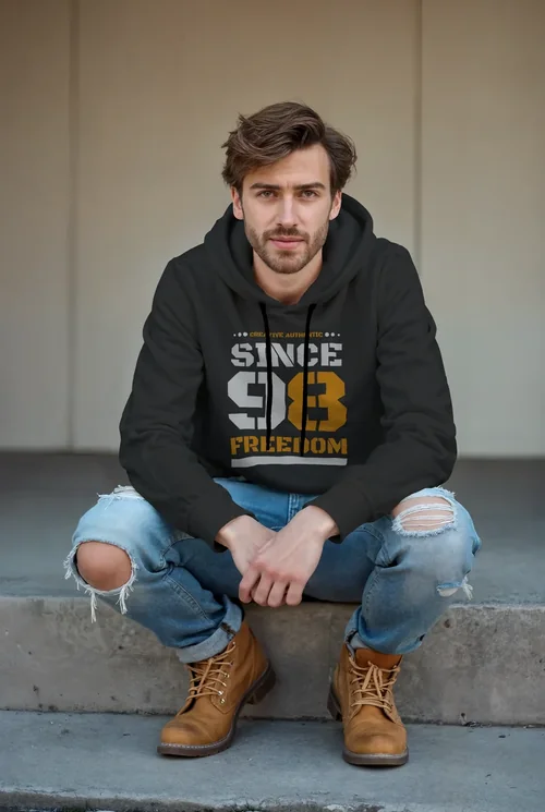 Stylish Hoodie Mockup with Soft Background Colors