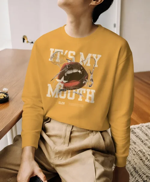 Stylish Sweatshirt Mockup in Modern Minimalist Setting