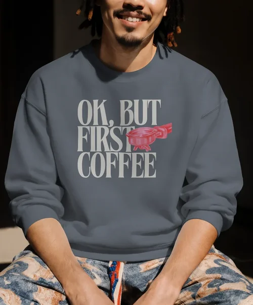 Casual Mockup of a Young Man in Stylish Sweatshirt