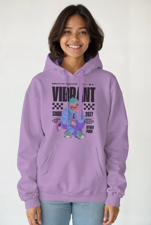 Cream Hoodie Mockup with Light Background and Soft Colors