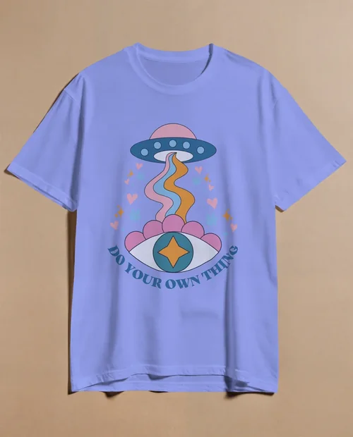 Elegant T-Shirt Mockup on Neutral Background