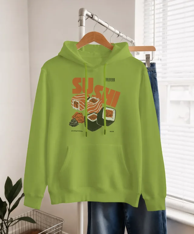 Minimalist Hoodie Mockup for Cozy Clothing Display