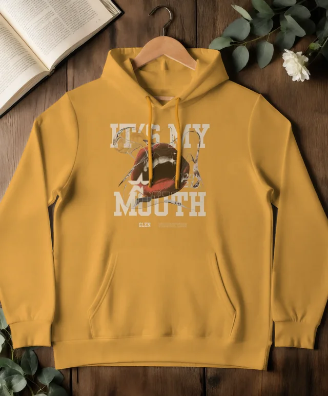 Stylish Mockup of a Cozy White Hoodie