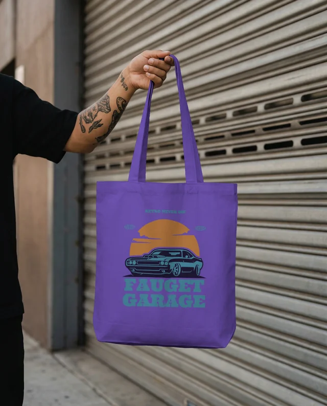 Urban Mockup of a Versatile Tote Bag in Style
