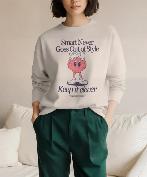 Cozy Sweatshirt Mockup for Minimalist Living Spaces