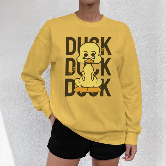 Stylish Mockup of a Relaxed-Fit Sweatshirt