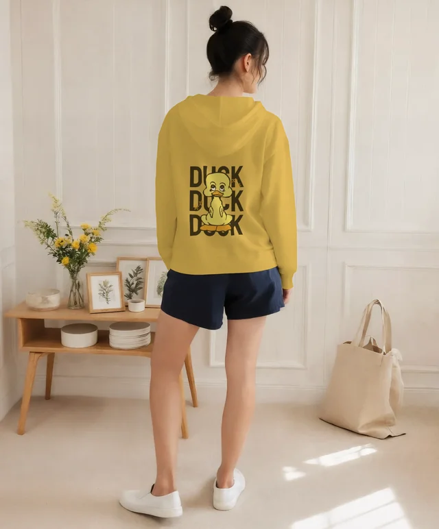 Cozy Hoodie Mockup in a Bright Minimalist Room