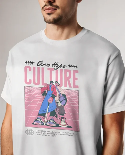 Stylish Mockup of a Light Pink T-Shirt for Fashion