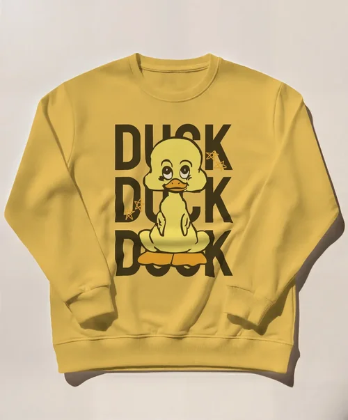 Elegant Mockup of a White Sweatshirt on Beige Background