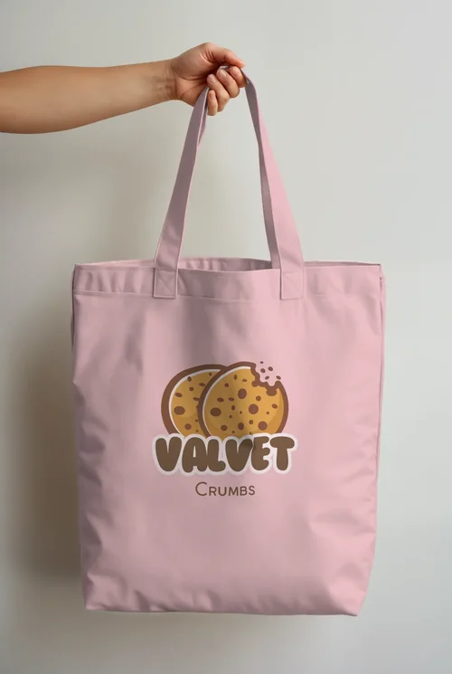 Mockup of a Stylish White Cotton Tote Bag for Everyday Use