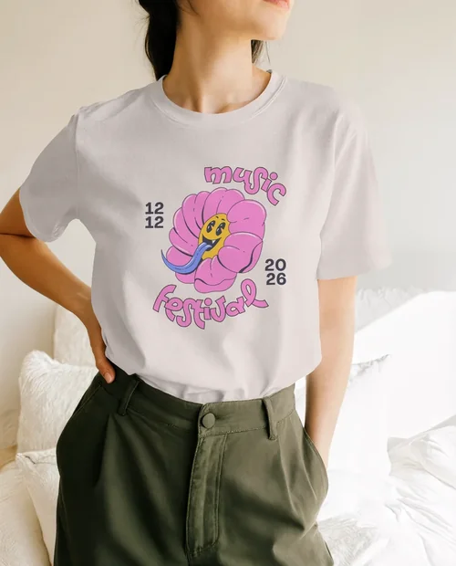 Stylish T-Shirt Mockup for Minimalist Fashion