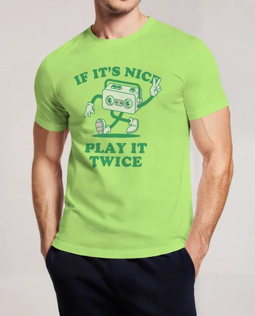 Stylish Mockup of a Male Model in a T-Shirt