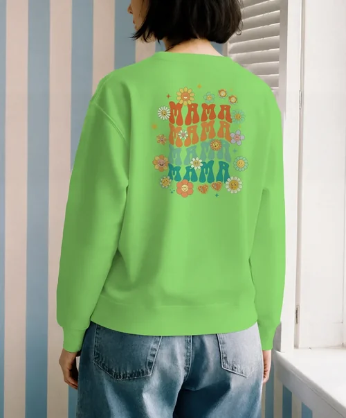 Stylish Mockup of a Casual Sweatshirt Outfit