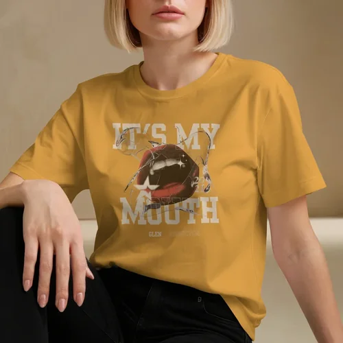 Chic T-Shirt Mockup with Soft Neutral Background Colors