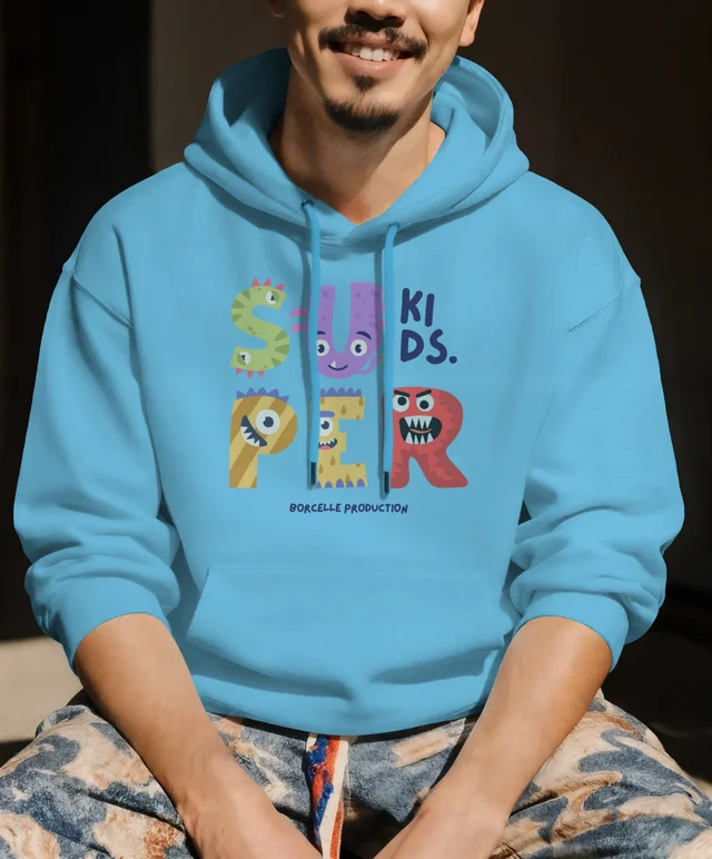 Stylish Hoodie Mockup Featuring a Young Man