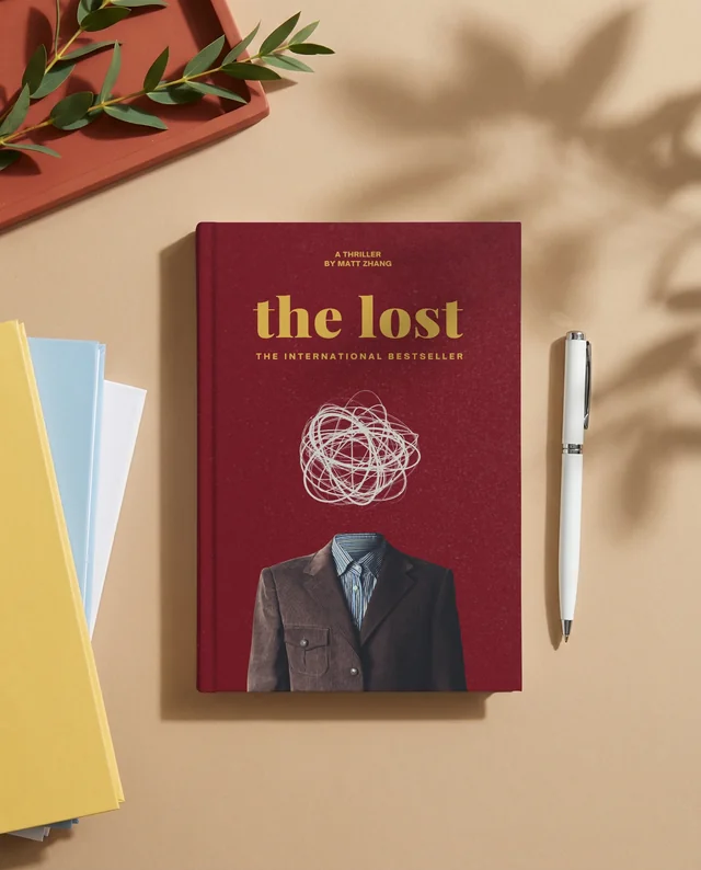 Minimalist Mockup of a Cozy Book Workspace Scene