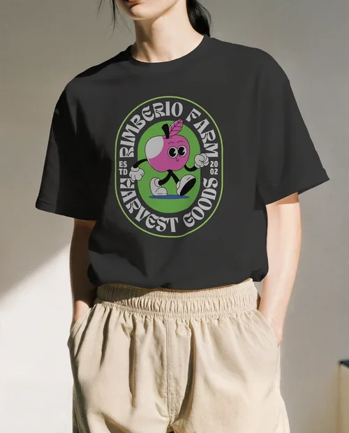 Minimalist T-Shirt Mockup in Natural Light