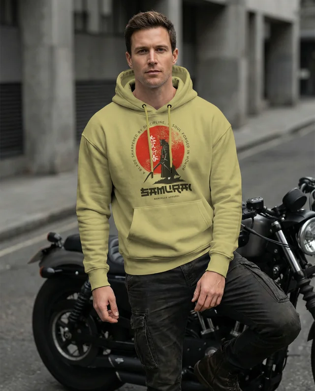 Stylish Hoodie Mockup in Urban Setting