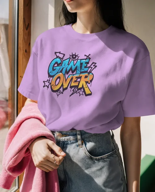 Stylish T-Shirt Mockup with Natural Light and Comfort