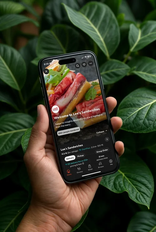 Black iPhone 16 Pro Max Mockup in Natural Light