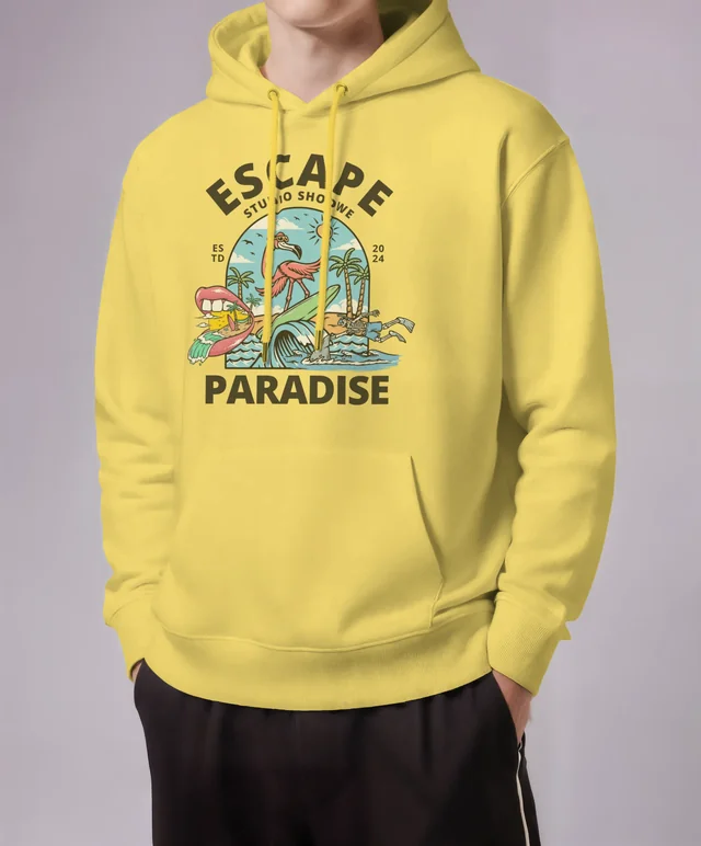 Oversized Hoodie Mockup for Modern Streetwear Style