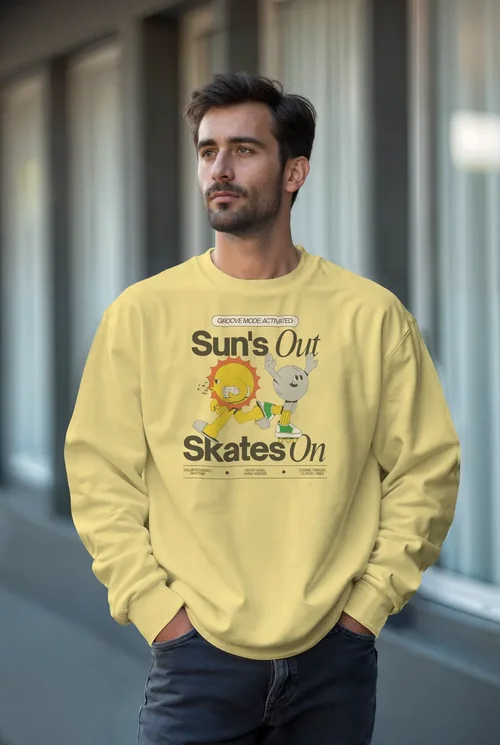 Stylish Sweatshirt Mockup for Urban Fashion Inspiration