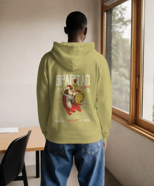 Stylish Hoodie Mockup in a Bright Modern Room