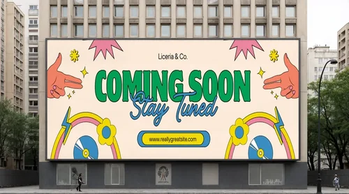 Modern Urban Building Mockup with Billboard Display