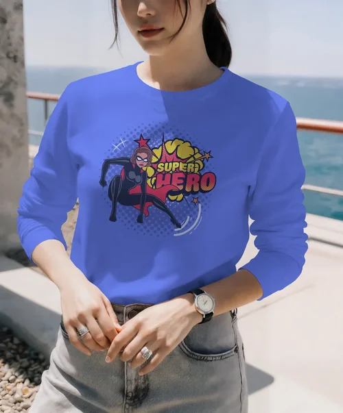 Stylish Sweatshirt Mockup for Effortless Casual Looks