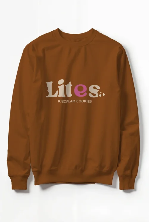 Mockup of a Plain White Sweatshirt - Minimalist Design